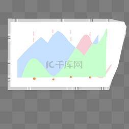 卡通数据显示的边框免抠图