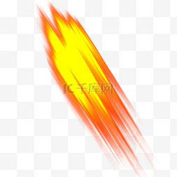 火堆特效素材图片_漫画手绘火焰自然元素冲击波