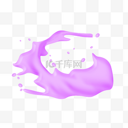 紫色葡萄汁图片_ 葡萄汁飞溅 