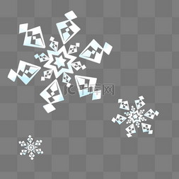 结晶体图片_雪花白雪下雪