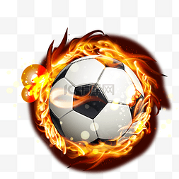 火火焰火圈下载图片_火焰圈里的足球矢量面看她