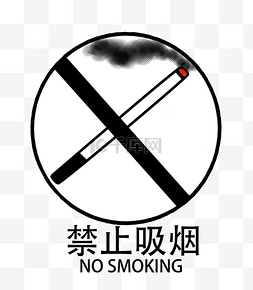 禁止吸烟警示标识