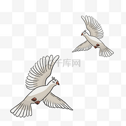 鸽子飞翔装饰图片_飞翔的白鸽