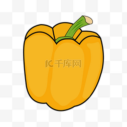 蔬菜卡通图案图片_卡通彩椒矢量素材