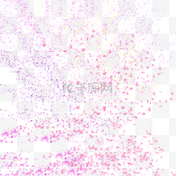 粉色粒子图片_粉色粒子渐变背景
