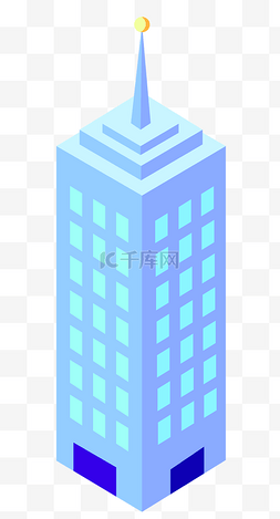 25d手绘图片_手绘2.5D楼插画