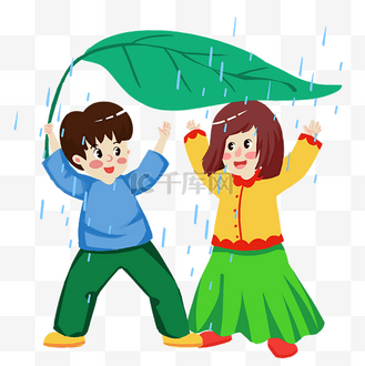 东方树叶茉莉花茶图片素材_情侣树叶避雨