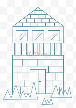 别墅区图片_透明底png别墅区房子