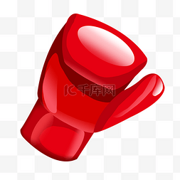 红色的拳击手套