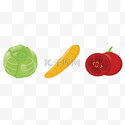 夏季蔬菜造型