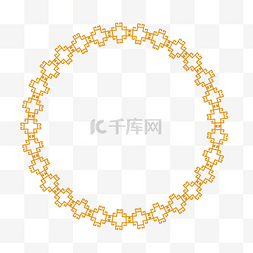 中国风古典花纹框图片_创意中国风古典金色花纹边框