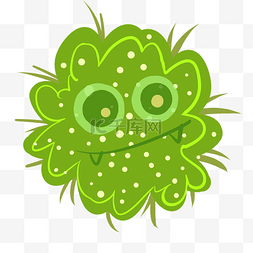 绿色的细菌 