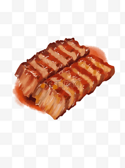 肉肉图片_卡通美味肉肉元素