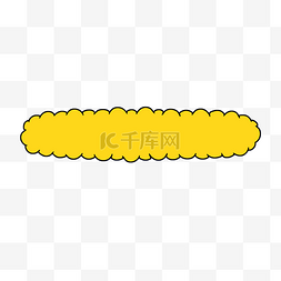 logo设计图片_卡通气泡黄色