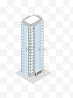 建筑简单图片_2.5D线性建筑简单设计AI素材