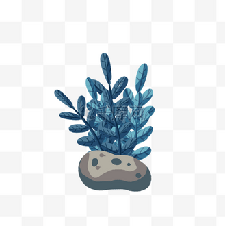 植物生长插画图片素材_绿色植物生长元素