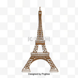 埃菲尔铁塔装饰图片_著名旅游建筑材料