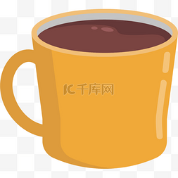 咖啡杯素材图图片_卡通水杯矢量图下载