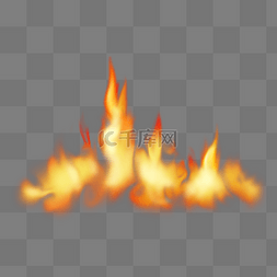 hot火图片_黄色火焰正在燃烧的火焰