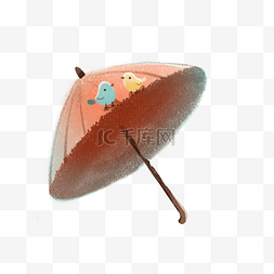 卡通的雨伞免抠图