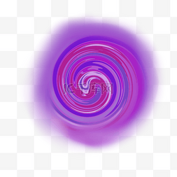 紫色旋涡图片_紫色旋涡免扣元素