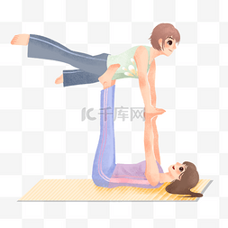 健康养生运动图片_养生瑜伽锻炼