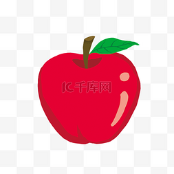 水果的q版形象图片_绿色水果苹果
