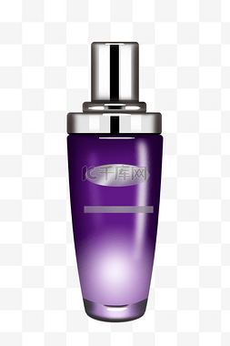 紫色的精华液