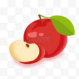 苹果水果红色