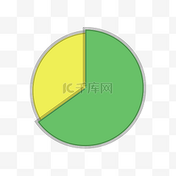 星云元素ppt图片_圆形饼状图