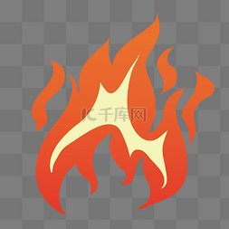 火的图案图片_燃烧的火焰火苗插画