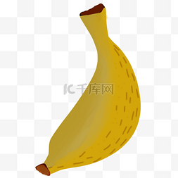 乳白素材图片_一只熟透了的大香蕉