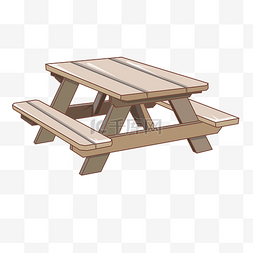 实木桌子png图片_实木桌子椅子 