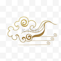 古典风格纹理图片_中国风线性系列黄色古典风