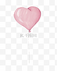 情人节儿童节卡通粉色心形气球