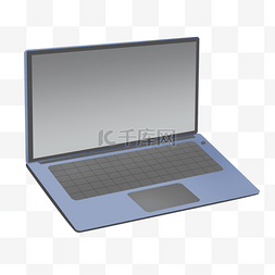2.5D立体Mac电脑图案