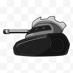 坦克坦克虎王图片_陆战之王黑色坦克