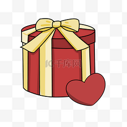 漂亮的礼物盒图片_情人节红色的礼物盒