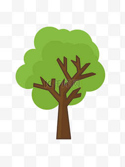 绿色植物树木设计
