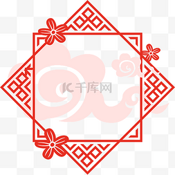 新年标题图片_中国风边框文字边框