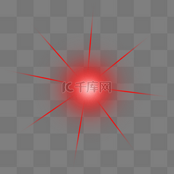 炫酷光效光晕图片_红色酷炫时尚灯光
