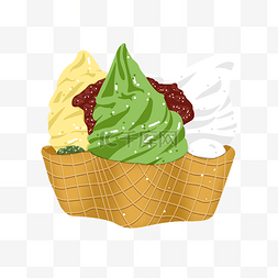 雪糕牛奶图片_芒果抹茶牛奶红豆绿豆冰淇淋