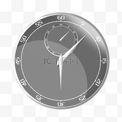 字母钟表图片_时间计时器矢量素材图