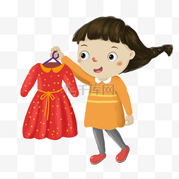 黄色的衣服图片_新年人物和新衣服