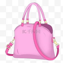 紫色的手提包图片_紫色的手提包手绘插画