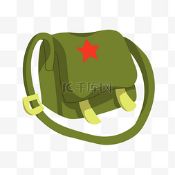 军用素材图片_红卫兵军用品背包