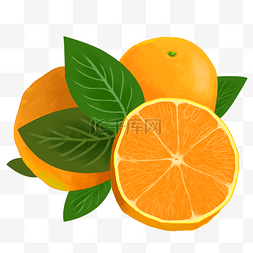 新鲜水果美味橙子