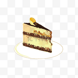 三层蛋糕图图片_巧克力蛋糕图