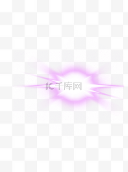 紫色光束白光