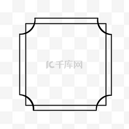 岁末让利图片_矩形黑色边框